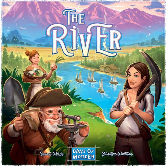 Board Game The River for 2-4 Players 8+ Years Old (EN) Days of Wonder