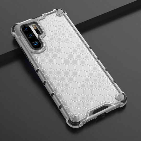 Hurtel Honeycomb Back Cover Πλαστικό Διάφανο (Huawei P30 Pro)