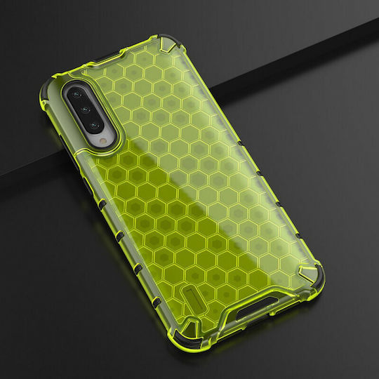 Hurtel Honeycomb Задна корица Силикон Зелен (Xiaomi Mi A3)