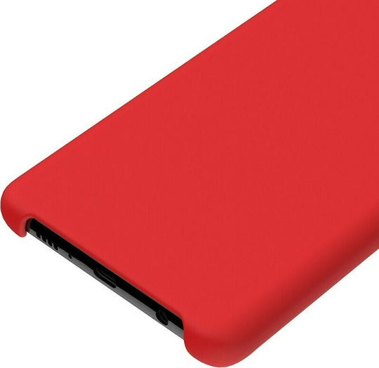 Hurtel Back Cover Σιλικόνης Κόκκινο (Galaxy S10+)