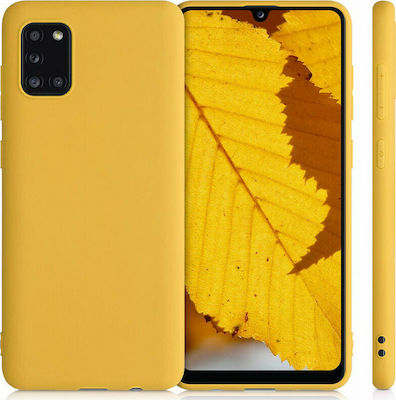 KWmobile TPU Silicone Back Cover Yellow (Galaxy A71)