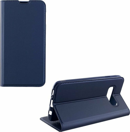 Idol 1991 Prime Magnet Book Piele artificială Albastru (Galaxy S10)