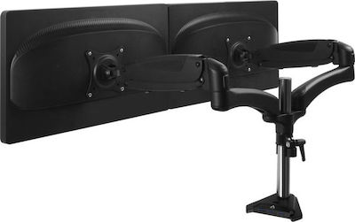 Arctic Z2-3D (Gen 3) Stand Desk Mounted for 2 Monitors up to 34" with Arm