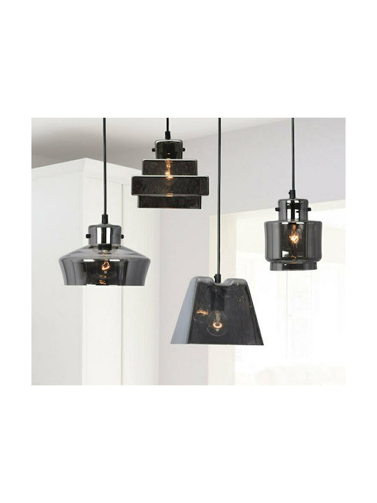 Luma Pendant Light Single-Light for Socket E14, E.14 Black