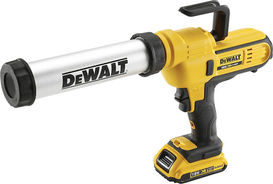 DEWALT Electric Silicone Glue Gun Battery 18V 1x2Ah with Carrying Case