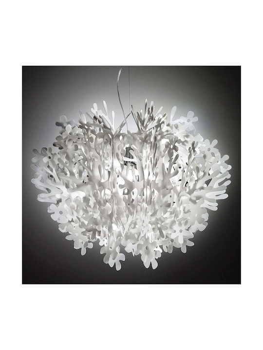 Slamp Fiorella Suspension M Lustră Suspendare pentru Soclu E27 Alb FIOSM00WHT01T00000EU