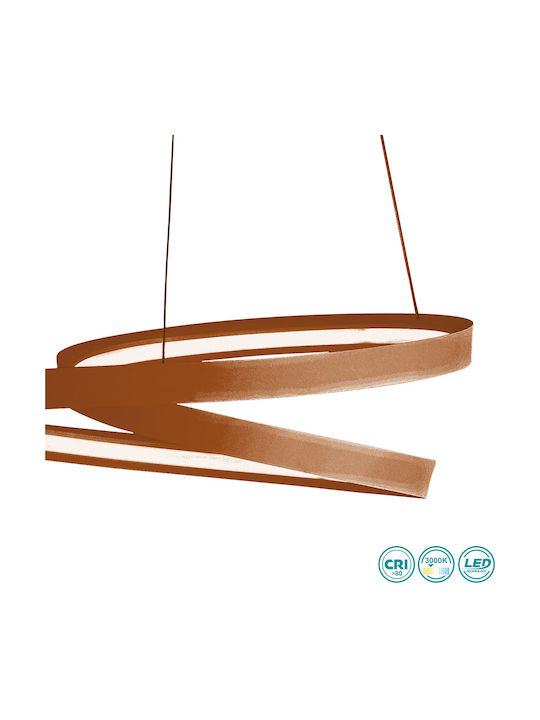 Perenz Ritmo Pendant Light LED with Warm White Light Brown