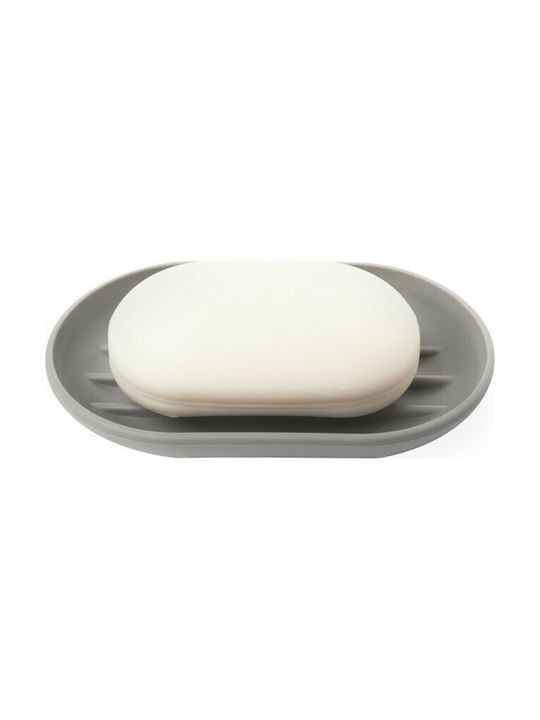 Umbra Touch Plastic Soap Dish Countertop Gray
