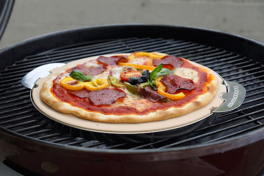 Outdoorchef 570 Πλάκα Ψησίματος Πίτσας Διπλής Όψης με Πέτρινη Λεία Επιφάνεια 41.5εκ.