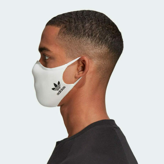 adidas Protective Mask Fabric M/L White HB7850 3pcs