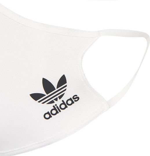 adidas Protective Mask Fabric M/L White HB7850 3pcs