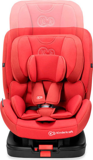 Kinderkraft Vado Καθισματάκι Αυτοκινήτου με Isofix Red 0-25 kg