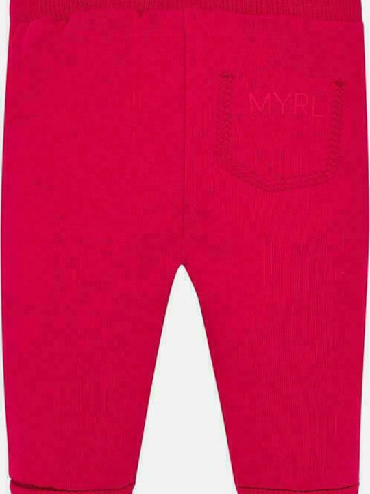 Mayoral Kids Sweatpants Red