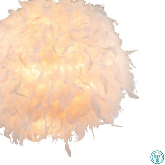 Globo Lighting Pendant Light White 45x450cm Globo Lighting Pendant Light White 45x450cm