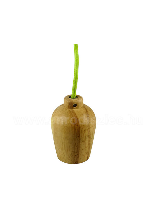 V-TAC Pendant Light Green with Socket E27 7.3cm