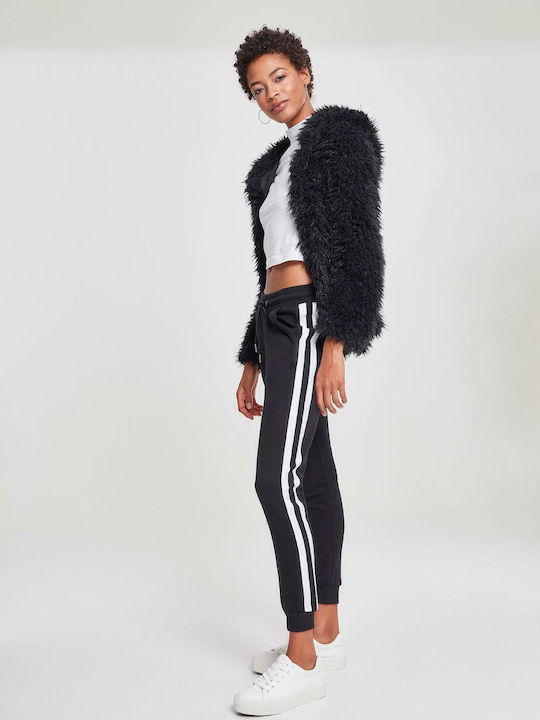 College Sweatpants Jogger Black