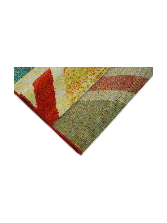 Alexander Carpets 6598 Teppich Rechteckig Synthetisch,Polyester/Cotton/Leather Swing Multi