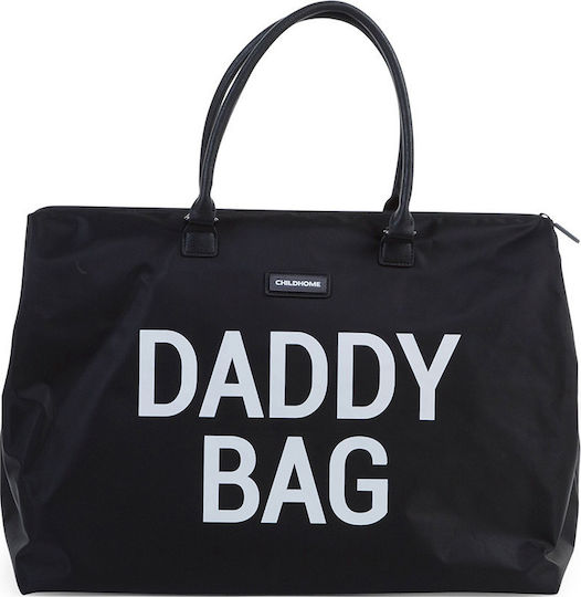 Childhome Shoulder/Hand Diaper Bag Daddy BR73455 Black 55x30x30cm.