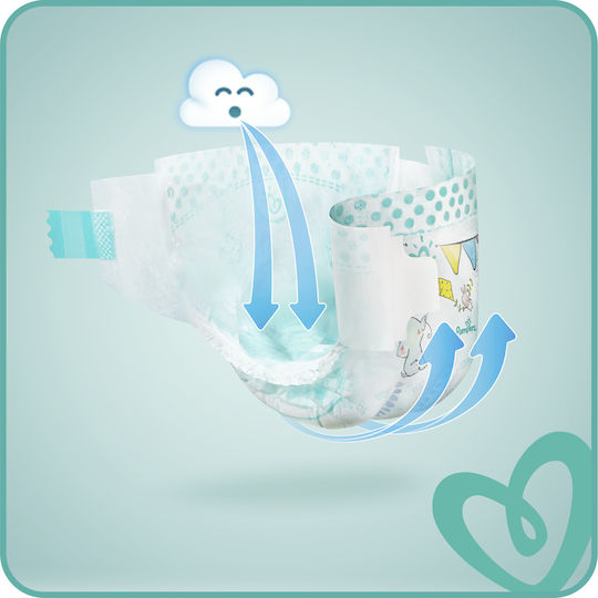 Pampers Tape Diapers Active Baby Monthly Pack No. 6 for 13-18kg 124pcs