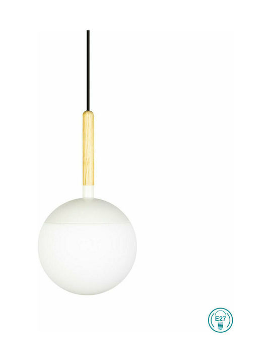 Faro Barcelona Mine Pendant Light Single-Light for Socket E27 White