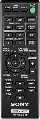 Sony Sound System 2 CMT-SBT20 12W with CD / Digital Media Player and Bluetooth Silver