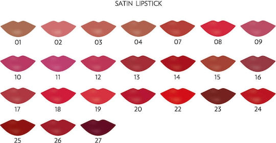 Golden Rose Satin Lipstick Satin 25 4.2gr