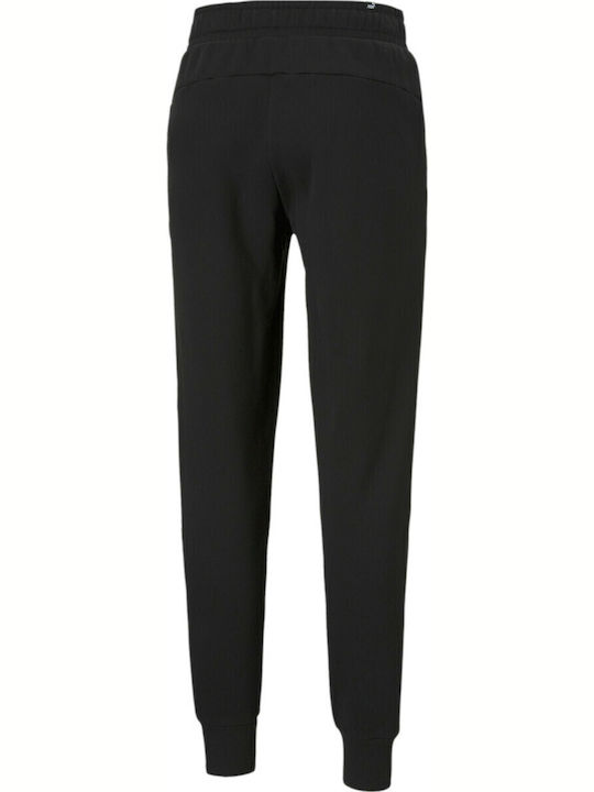 Sweatpants with Elastic Black