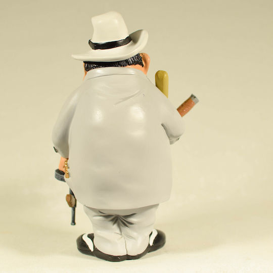 SP Souliotis Figurină Decorativă Statuetă Din Plastic Mafiozo 10x9x19cm