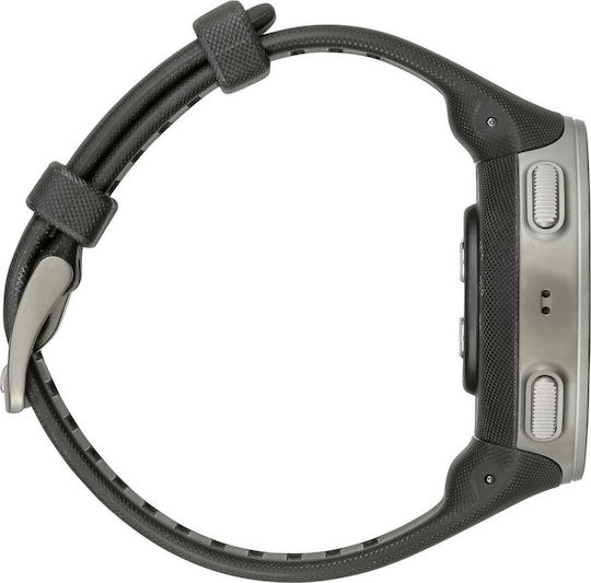 Vantage V Edelstahl 46mm Wasserdicht Smartwatch (Schwarz)