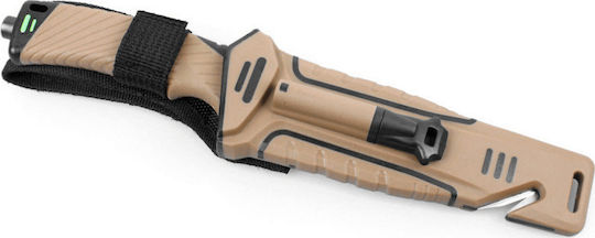 Ganzo Survival G8012 Μαχαίρι Επιβίωσης Ganzo Coyote σε Θήκη