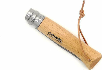 Opinel Baroudeur No.8 Pocket Knife Brown with Blade made of Stainless Steel