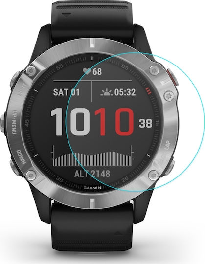 9H AntiCrash AntiShock Tempered Glass for the Garmin Fenix 6X/6X Pro 1pcs 26094