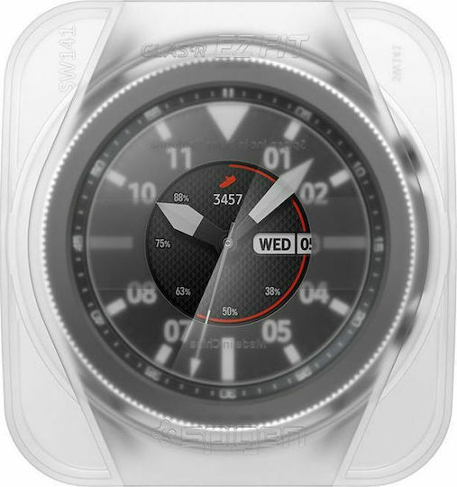 Spigen GLAS.tR EZ Fit Screen Protector για το Galaxy Watch 3 41mm 1τμχ AGL01844