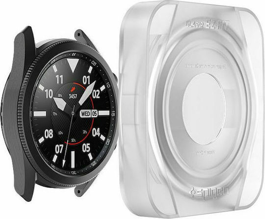 Spigen GLAS.tR EZ Fit Screen Protector για το Galaxy Watch 3 41mm 1τμχ AGL01844