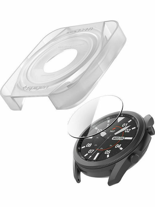 Spigen GLAS.tR EZ Fit Screen Protector for the Galaxy Watch 3 41mm 1pcs AGL01844
