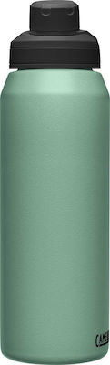 Camelbak Chute Mag Bottle Thermos Stainless Steel BPA Free Green 1lt with Mouthpiece 1516303001