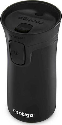 Contigo Couture Pinnacle AutoSeal Bottle Thermos Stainless Steel BPA Free Black with Mouthpiece 2095328