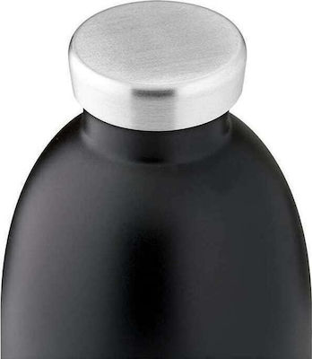 24Bottles Clima Flasche Thermosflasche Rostfreier Stahl BPA-frei Schwarz 850ml