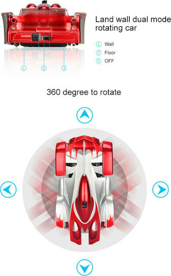 9920C Τηλεκατευθυνόμενο Αυτοκίνητο Stunt Ασημί