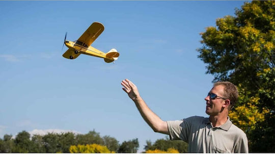 E-Flite UMX J-3 Cub BL BNF Basic Радиоуправляемо Самолет