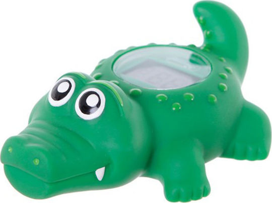 Dreambaby Ψηφιακό Θερμόμετρο Μπάνιου Crocodile 0°C έως 50°C Πράσινο