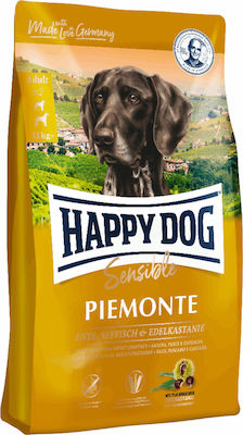 Happy Dog Piemonte 1kg Ξηρά Τροφή Σκύλων Μεσαίων & Μεγαλόσωμων Φυλών χωρίς Σιτηρά με Πάπια και Ψάρια