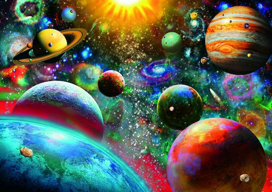 Das Universum Puzzle 2D 1000 Teile
