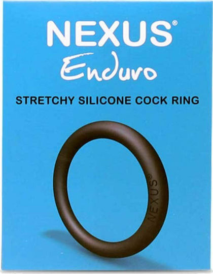 Nexus Enduro Stretchy Silicone Cock Ring Cock Ring Cock Silicon Black