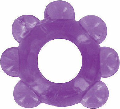 Love in the Pocket E24605 Love Ring Flexible Erection Ring Purple