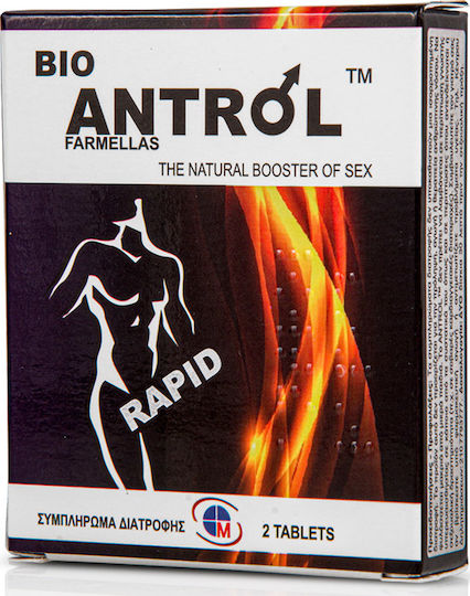 Medichrom Bio Antrol Supplement for Libido & Testosterone Enhancement 2 Tablets