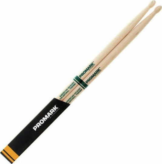 Promark Hickory Палчици Барабани Classic Natural Tip 5B с Форма на Връх Овален