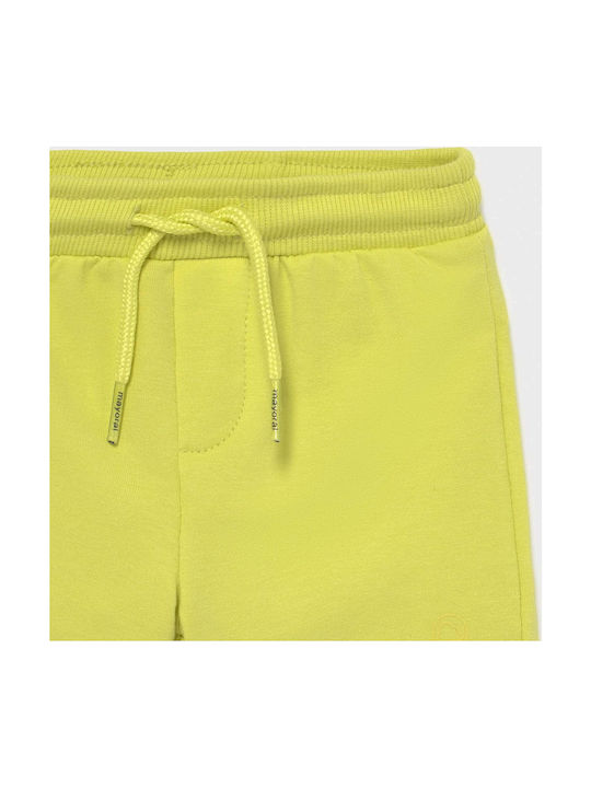 Mayoral Kids Shorts/Bermuda Fabric Yellow