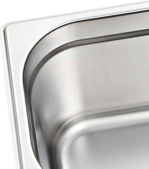 vidaXL Σκεύος Gastronorm Ανοξείδωτο GN1/3 με Βάθος 150mm (4τμχ)