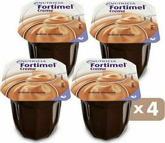 Nutricia Fortimel Creme Ειδικό Συμπλήρωμα Διατροφής 125gr Σοκολάτα